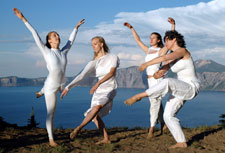 Dancers at Crater Lake